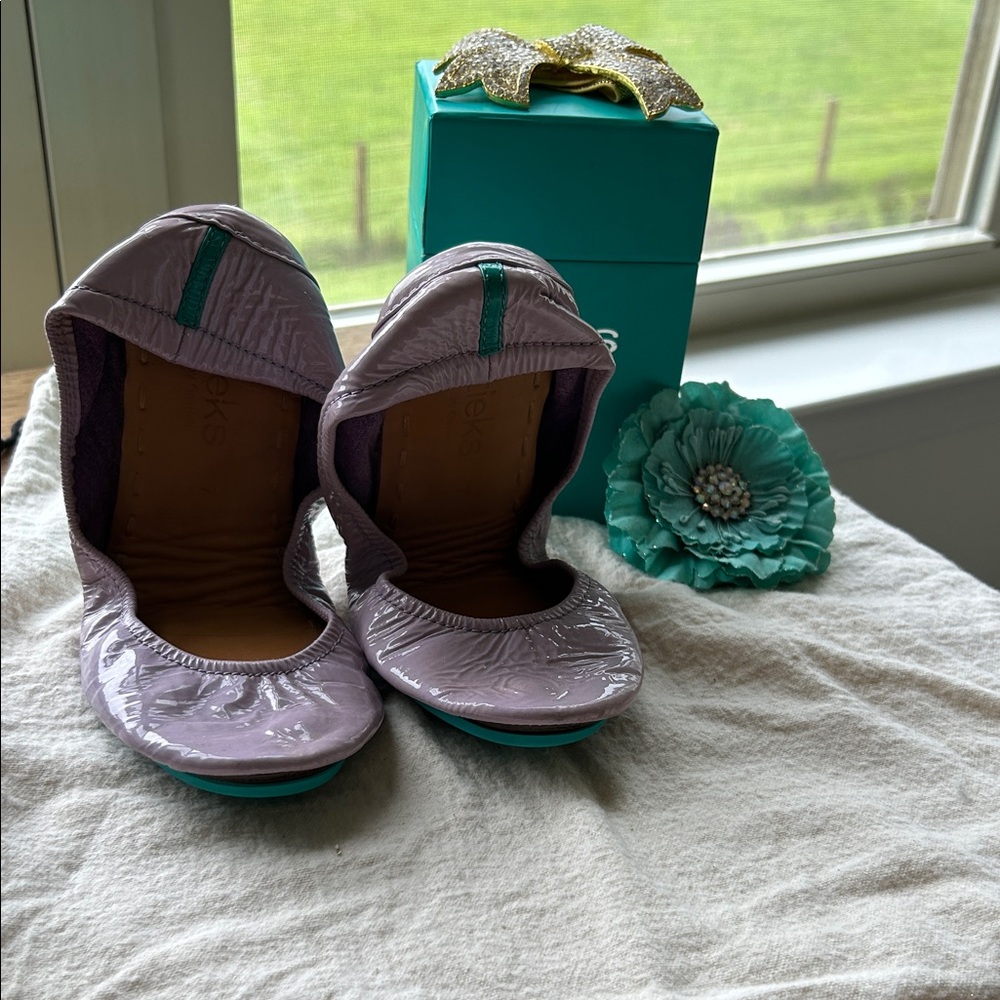 Tieks Patent Lavender Ballet Flat